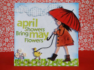 Card: April Showers Bring May Flowers