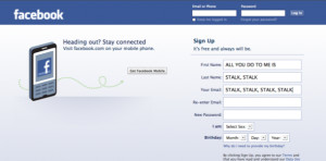 ... mostra que 88% das pessoas usam Facebook para espionar ex-namorado(a