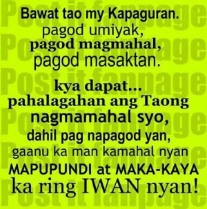 Tagalog Sad Love Quotes : Masaktan at Umiyak