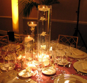 Wedding Flowers Submerged...