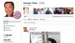 George Takei: Facebook Hero