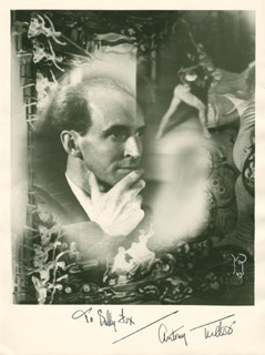 ANTONY TUDOR INSCRIBED PHOTOGRAPH SIGNED DOCUMENT 224589