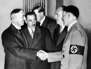 Hitler and Chamberlain