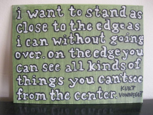Painted Canvas - Kurt Vonnegut Quote