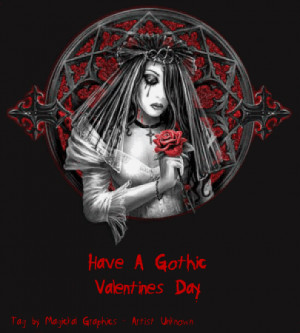 Gothic Valentine's Day Comments