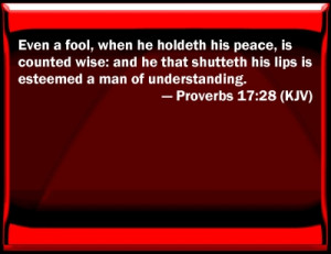 proverbs 17 28 bible verse slides proverbs 17 28 verse slide blank ...