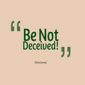Quotes About: Deception