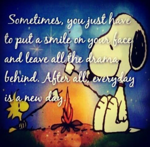 Sometimes you just have to put a smile on your face...