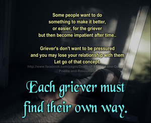 quotes sympathy grief grieving loss morning death loved one html