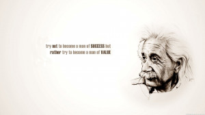 You can download Albert Einstein Success And Value Quotes in your ...