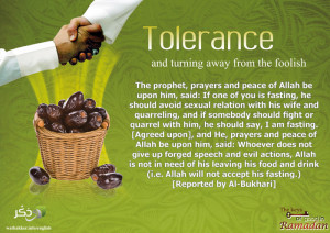 Ramadan and Tolerance