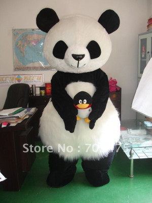 -Panda-Costumes-Mascot-Adult-Cartoon-Mascot-Performance-Panda-Mascot ...