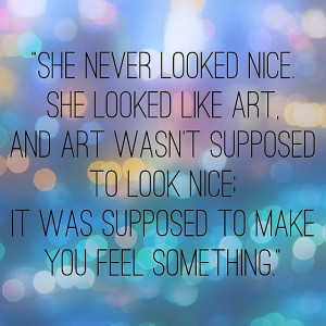 Such a beautiful quote from the book Eleanor & Park.Source: Instagram ...
