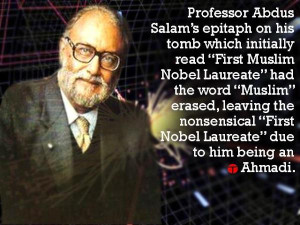 Salute to Nobel Laureate Dr. Abdus Salam who contributed significantly ...