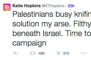 Katie Hopkins arrest website: Over 1000 people sign petition to launch ...