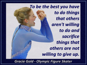 Gracie Gold Ice Skating Quotes