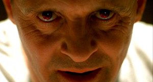 In the books, Dr. Lecter was portrayed as having maroon eyes, a rare ...