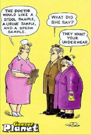 Thread: Funny Elderly Couple Cartoons