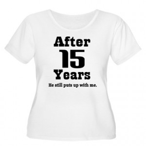 anniversary gifts 15 year anniversary womens 15th anniversary funny ...