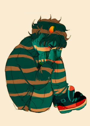 ... need for more pics of Karkat being upset on my Pinterest board