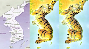 Korean Tiger Map Only with that will the korean