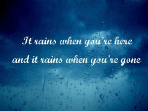 quotes on rainy weather