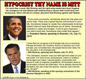 1aCartoon Romney Hypocrisy