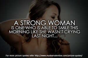 strong woman