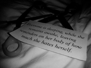 depression suicide self harm cutting