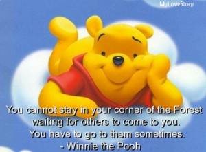 Famous Quotes by Winnie the Pooh, The Wise Honey Bear