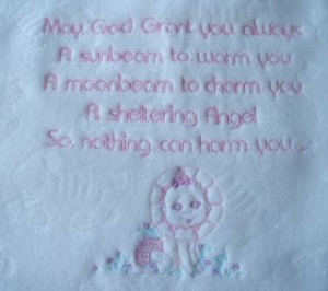 Unique Christening Gowns - christening gift baby blanket