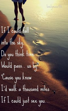 ... though he's just across town... I feel like we're miles apart ♥ More