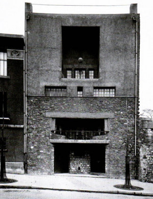 Adolf Loos. House for Tristan Tzara in Montmarte, Paris, 1925-1926