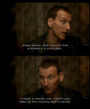 Doctor Who Funny Christopher Eccleston 9th Doctor Ninth Doctor ...