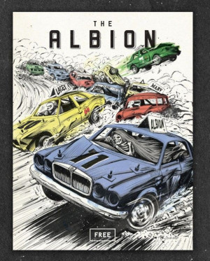 The Albion. Issue #11 - Cover illustration by Adi Gilbert