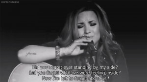 Demi Lovato Self Harm Quotes
