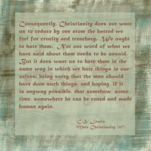 Lewis quote #Christianity