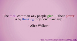 Motivational quotes Alice Walker