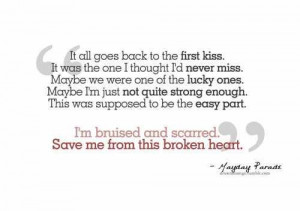 Bruised And Scarred - Mayday Parade