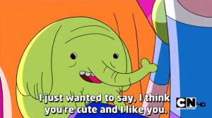 adventure time, cute, love, quote, text