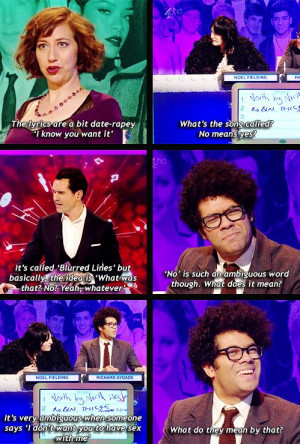 gif set) The Big Fat Quiz of the Year discussing the fact that Robin ...