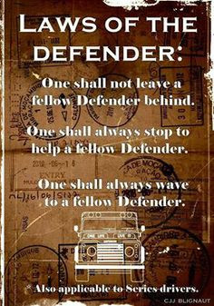 Laws of the Defender More