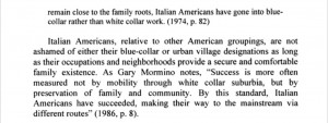 ... Demography & Geography → Italian American income and upward mobility