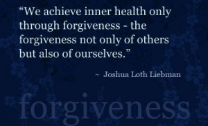 words of forgiveness