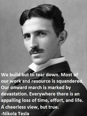 ... appalling loss of time, effort, and life. A cheerless view, but true