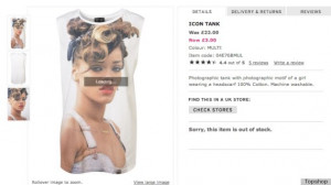 Rihanna's Topshop Lawsuit Demands $5 Million Over Shirt: REPORT