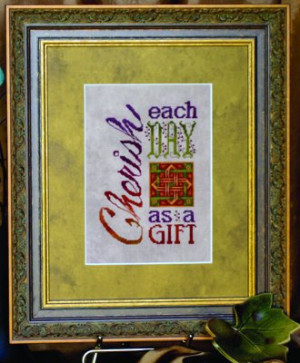 Cherish Each Day - Cross Stitch Pattern