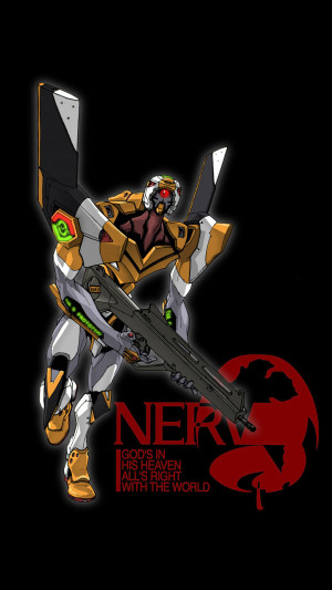 Evangelion Unit Nerv Neon Genesis Evangelion Anime Mobile Wallpaper X