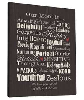 Mother’s Day Canvas: 11×14 Mom Canvas only $12.99!