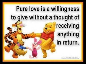 Tigger Love Quotes Pure love love love quotes quotes cute quote ...